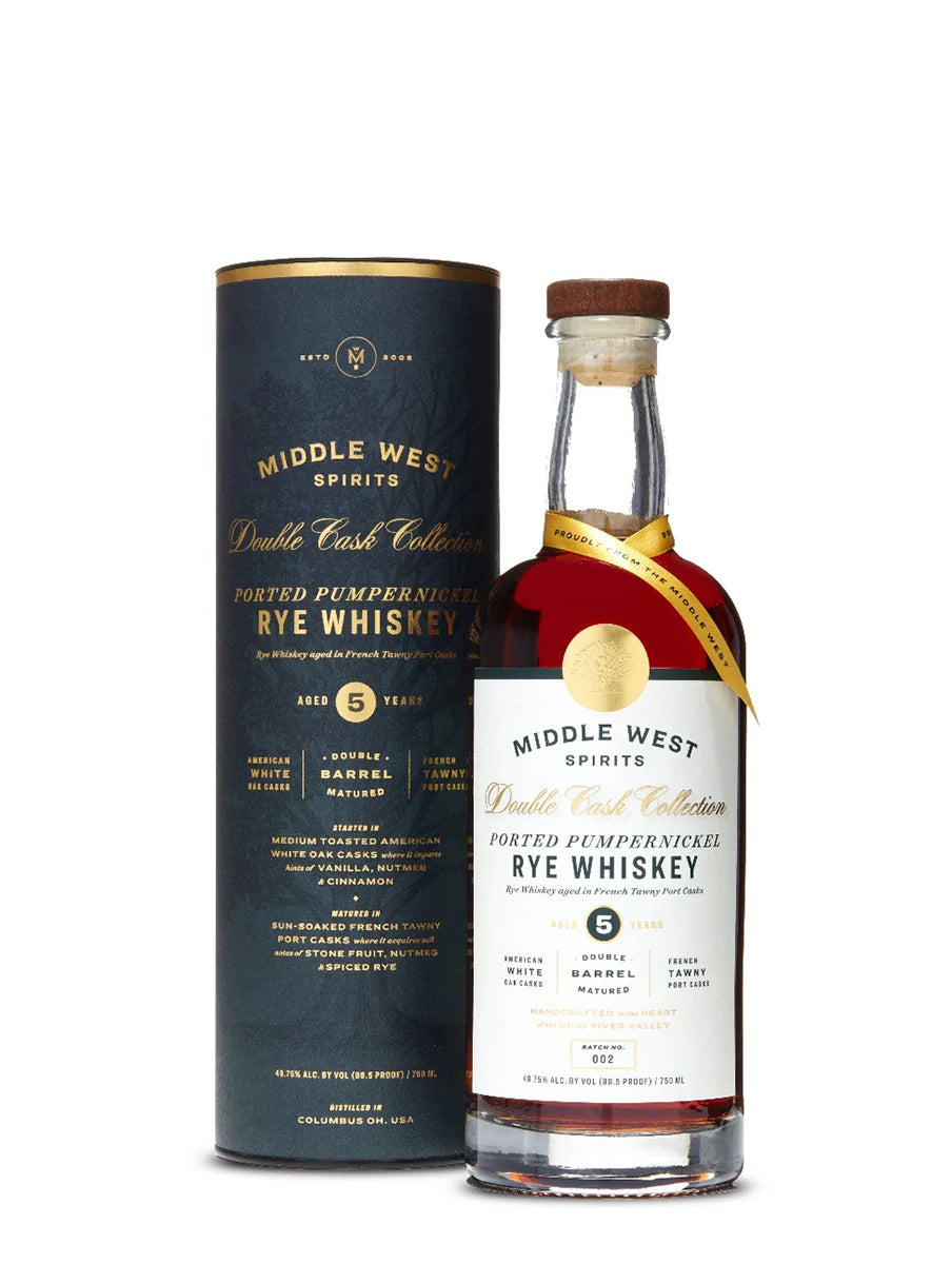 Middle West Ported Pumpernickel Rye 5 year 750ml